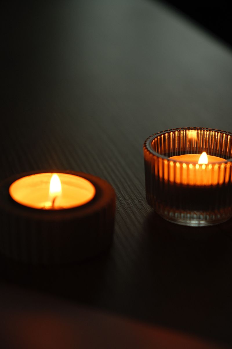 Attached Set Cross Candle, Hot Intention